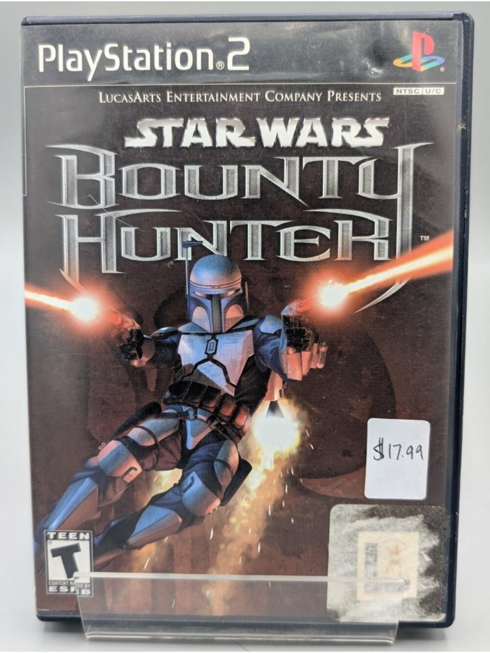 Star Wars: Bounty Hunter, Sony PlayStation 2 PS2 2002, No Manual Tested